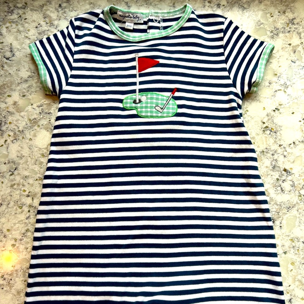 Magnolia Baby Golf Romper